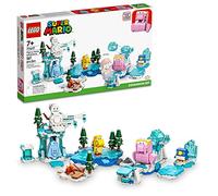 LEGO Super Mario Fliprus Snow Adventure Expansion Set 71417 Toy for Kids to Combine with Starter Course with Freezie and Baby