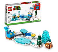 LEGO Super Mario Ice Mario Suit and Frozen World Expansion Set 71415, Collectible Buildable Game with Figure Costume Plus Cooligan and Goomba Enemy Figures