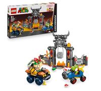 LEGO Super Mario: Mario Kart - Bowser's Castle Toy - Interactive Set with 2 Cars & 4 Figures incl. Yoshi - Gamer Gift for 9+ Year Old Boys & Girls - 72039