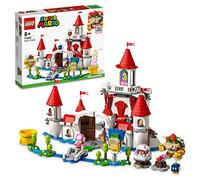 LEGO Super Mario Peach’s Castle Expansion Set, Buildable Game Toys, Gifts for Kids, Girls & Boys Aged 8 Plus with Time Block and Figures, to Combine with Starter Course 71408