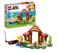 LEGO Super Mario Picnic at Mario's House Expansion Set, Buildable Toy with Yellow Yoshi Figure, Gift Idea for Kids, Boys, Girls Aged 6 Plus, Combine with Starter Course 71422