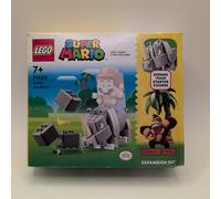 71420 Super Mario Rambi the Rhino Expansion Set, Buildable Animal Toy Figure, Small Gift to Combine with a Starter Course Game
