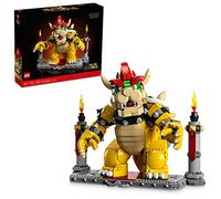 LEGO Super Mario The Mighty Bowser 71411, 3D Model Building Kit, Collectible Posable Character Figure with Battle Platform, Memorabilia Gift Idea for Fans of Super Mario Bros., Peach