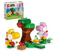 LEGO Super Mario Yoshis’ Egg-cellent Forest Expansion Set, Super Mario Collectible Toy for Kids, 2 Brick-Built Characters, Gift for Girls, Boys and Gamers Ages 6 and Up, 71428