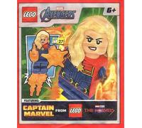 LEGO Superheroes Captain Marvel Minifigure with Power Blasts