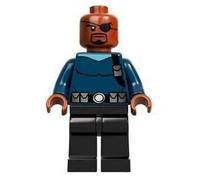 LEGO Superheroes: NICK FURY Minifigure (MARVEL)