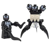 LEGO Superheroes Venom Minifigure with Symbiote Creature