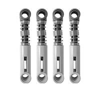 LEGO Technic - 4 shock absorbers 6.5L (soft suspension), black grey - 731c06 suspension struts.