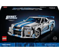 LEGO Technic 42210 2 Fast 2 Furious Nissan Skyline GT-R (R34) Car 1410 pcs
