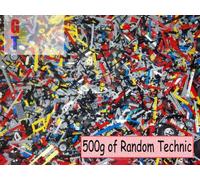 Lego Technic 500g 1/2 kg Mixed Bricks Pins Axles - All clean and genuine - bulk