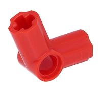 LEGO® Technic, Axle and Pin Connector Angled #5 - 112.5 degrees Red