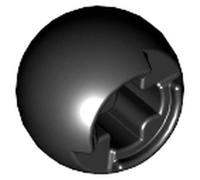 LEGO Technic Ball Joint with Through Axle Hole, Part 53585, Choose Your Colour, Part 53585, Choose Your Colour (Black, 2, count)