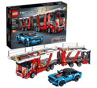 LEGO Technic Car Transporter 42098 Toy Truck and Trailer Building Set with Blue Car, Best Engineering and STEM Toy for Boys and Girls, New 2019 (2493 Pieces)