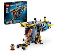 LEGO Technic Deep-Sea Research Submarine Toy - Vehicle Set with Spinning propellers, Air tanks and a cockpit for Imaginative Play - Birthday Gift for 9+ Year Old Boys & Girls 42201