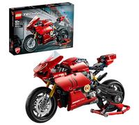 LEGO Technic Ducati Panigale V4 R 42107 Motorcycle Toy Building Kit (646 pieces), Build A Model Motorcycle, Featuring Gearbox and Suspension