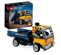 LEGO Technic Dump Truck Toy 2in1 Set, Construction Vehicle Model to Excavator Digger, Engineering Toys, Gift for Boys and Girls Aged 7 Plus 42147