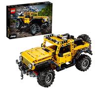 LEGO Technic Jeep Wrangler 42122 Building Kit; Let Kids Build a Stunning Model Version of the Jeep Wrangler Rubicon; Packed With Authentic Features, It Looks Just Like the Iconic 4X4 (665 Pieces)