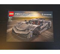 LEGO Technic 42173 Koenigsegg Jesko Absolut Grey Hypercar Age 10+ 801pcs