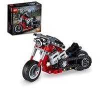 LEGO Technic Motorcycle 42132 Model Building Kit; Give Kids a Treat with This Motorcycle Model; 2-in-1 Toy for Kids Aged 7+ (160 Pieces)