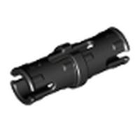 LEGO Technic, Pin with Short Friction Ridges - Choose Your Colour (Part 2780) (Black, 10, count)