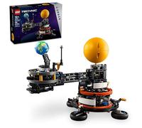 LEGO Technic Planet Earth and Moon in Orbit Building Set, Outer Space Birthday Gift for 10 Year Olds, Solar System Space Toy for Imaginative, Independent Play, Space Room Décor for Boys & Girls, 42179