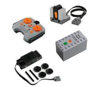 LEGO Technic Power Functions Battery Box Train Motor 4pcs Set with IR Remote Control for Robotics Projects