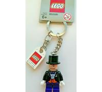 LEGO THE PENGUIN FROM BATMAN MINIFIGURE RARE KEYRING KEYCHAIN (GREY TAG) 852081