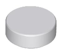 LEGO Tile 1x1, Part 98138, Part 98138, Choose Your Colour (Light Bluish Gray, 50, Bricks)