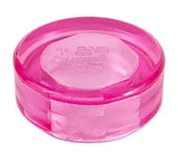 LEGO Tile 1x1, Part 98138, Part 98138, Choose Your Colour (Trans-Dark Pink, 10, Bricks)