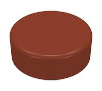 LEGO Tile 1x1, Part 98138 (Reddish Brown, 10, Bricks)