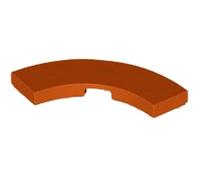 LEGO Tile, Round Corner 3 x 3 Macaroni, Part 79393, Choose Your Colour (Dark Orange, 10, count)