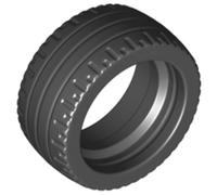 LEGO Tire 24 x 12 Low, Part 18977, Choose Your Colour, Part 18977, Choose Your Colour (Black, 2, count)