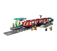 Lego Tram And Downtown Station Construction Game 811 Pieces