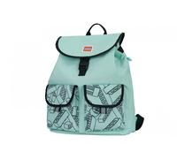 LEGO® Tribini HAPPY backpack - mint green
