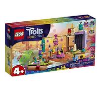 LEGO 41253 Trolls World Tour Lonesome Flats Raft Adventure Playset with Poppy, Branch and Hicory