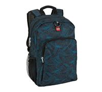LEGO Unisex-Child Heritage Backpack, Blue Print, One Size