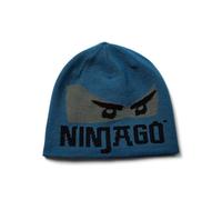 LEGO Unisex Children LWARIS 603-Mütze Beanie Hat, Middle Blue, 50/52
