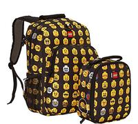 LEGO Unisex Kid's Heritage Classic Backpack and Lunchbox Combo Set, Minifigure, One Size (Pack of 2)