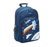 LEGO Unisex Kid's Heritage Classic Backpack, Navy Space, One Size, Heritage Classic Backpack