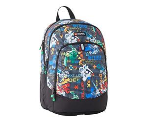 LEGO Unisex Kid's Ninjago School Round Backpack, Multi-Coloured, 28 Litri