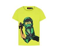 LEGO Unisex Ninjago Jungen T-Shirt Lloyd LWTaylor 312 T-Shirt, 836 Lime Green, 92
