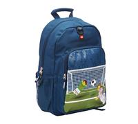 LEGO Unisex's Kids City Heritage Classic Backpack, Navy Soccer, One Size