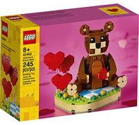 LEGO Valentine’s Brown Bear 40462 Building Kit (239 Pieces)