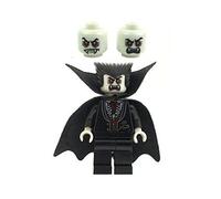 LEGO Vampire Minifigure with Glow in the Dark Head Halloween
