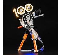 Lego Walt Disney Tribute Camera Light Kit 43230 - Not Include Models, Just Light Kit (Standard Version)