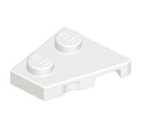 LEGO Wedge, Plate 2 x 2 Left, Part 24299, Choose Your Colour, Part 24299, Choose Your Colour (White, 10, count)