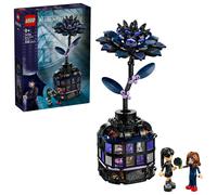 LEGO® Wednesday Black Dahlia Flower Halloween Gift, Faux Plant Room Decor 76784