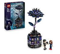 LEGO® Wednesday Black Dahlia Flower Halloween Gift, Faux Plant Room Decor 76784