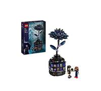 LEGO® Wednesday Black Dahlia Flower Halloween Gift, Faux Plant Room Decor 76784