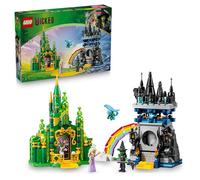 LEGO Wicked Emerald City & Kiamo Ko Castle Toy - Play & Display Model - in lphaba & Glinda Mini Dolls, plus a Monkey & Accessories - Gift for 9+ Year Old Girls & Movie Fans - 75689